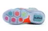 Nike Lebron 12 'NSRL' Cushioning High Top Children's Basketball Shoes Light Blue Gray Multicolor Teenagers 685181-302