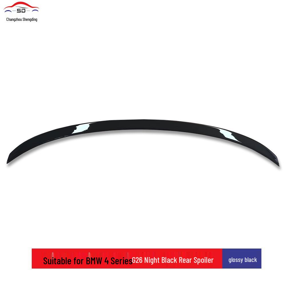 BMW 4 Series G26 (2020-2025) Black Night Rear Spoiler - Non-destructive Installation.