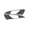 Carbon Fiber 2PCS Car Door Inner Pull Handle Panel Trim Cover Decoration Sticker For Mazda 3 Axela 2014-2017 Interior Parts