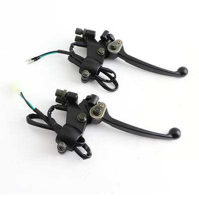 7/8'' 22mm Dual Cable Wire Right Brake Lever For 49cc 50cc 70cc 90cc 110cc ATV Quad GO Kart  E Bicycle Parts