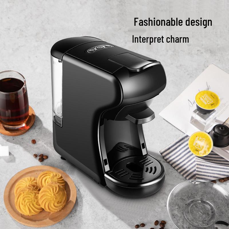 International Source Mini Capsule Coffee Machine - Fully Automatic, Lightweight, Multi-functional for Home and Office Use
