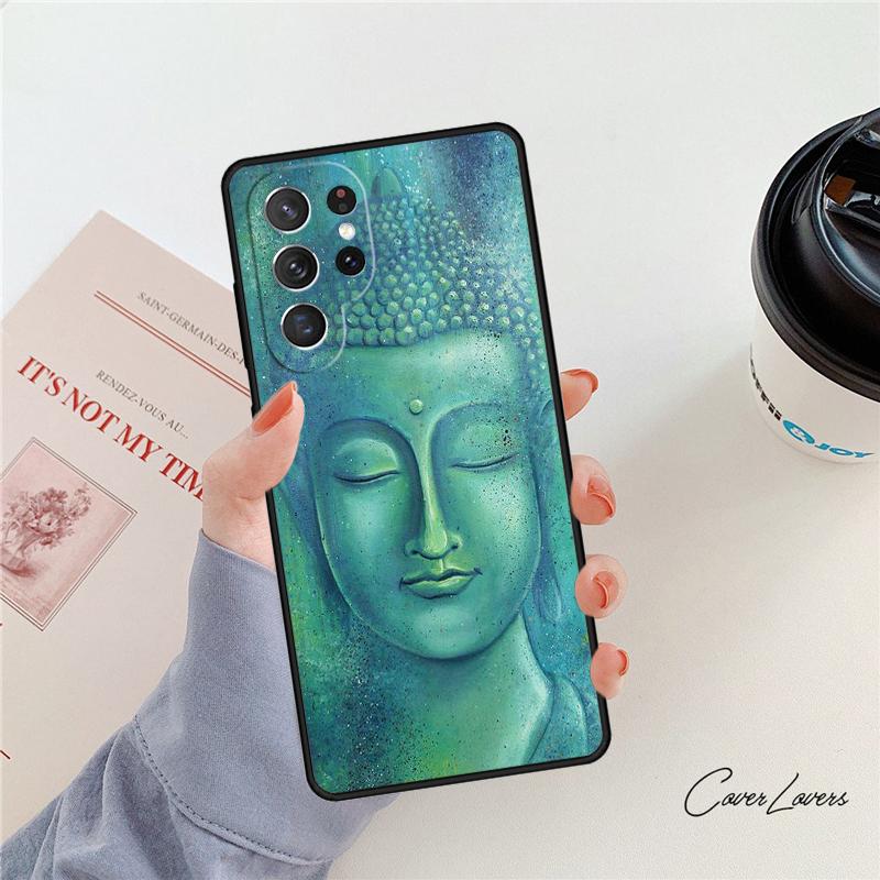 Buddha Siddhartha Gautama phone case For Samsung Galaxy S24 S25 S23 S22 Ultra Note 10 20 Plus S20 S21 FE Cover