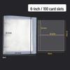 Korean Style Heart-Shaped Frosted A5 Binder Album - 3-Inch Instax Photo Book, Girly Star-Chasing Photo Storage