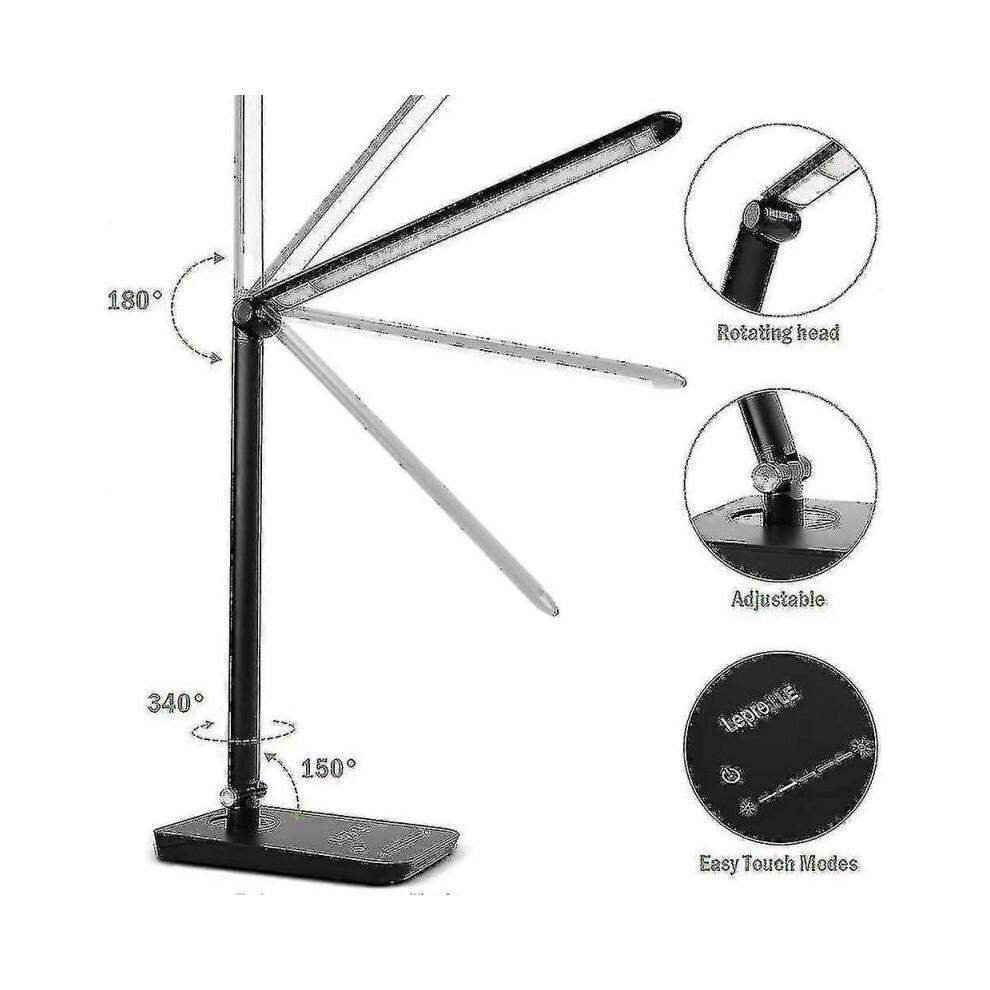 Led Desk Lamp. Dimmable Daylight Lamps. Touch Control Desktop Task Light