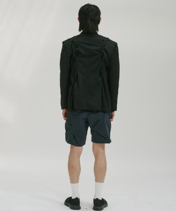 AEGO FREEDOM LAB Nip Summer Shorts_Navy