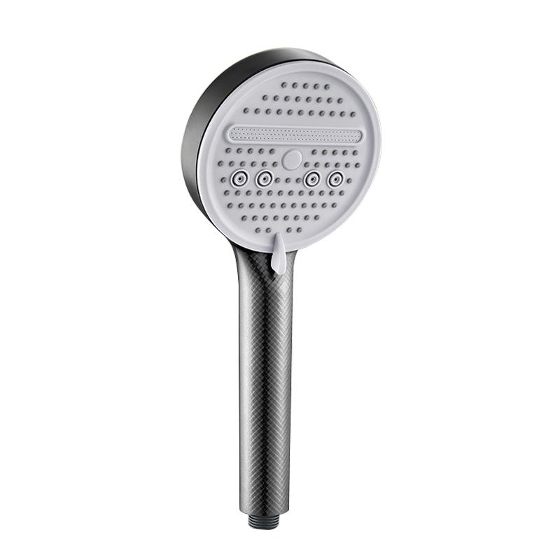 Pressurized 12cm Five-speed Large Panel Filter Shower Head Handheld Home Bathroom Shower Shower Head Set
