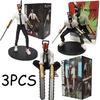 3Pcs Chainsaw Man Denji Anime Figure Denji/Power Action Figure 1560 Chainsaw Man Denji Figurine Adult Collectible Model Doll Toy
