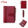 Baellerry Womens Wallet Pu Leather Crossbody Card Holder With Expandable Storage For Daily Use