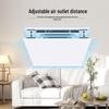 YIXI Square Fabric Central AC Vent Deflector