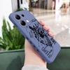 Sketch Heart Phone Case For Xiaomi Redmi Note 14 13 12 12S 11 11S 10 10S 9 9S Pro Plus 4G 5G Liquid Silicone Cover