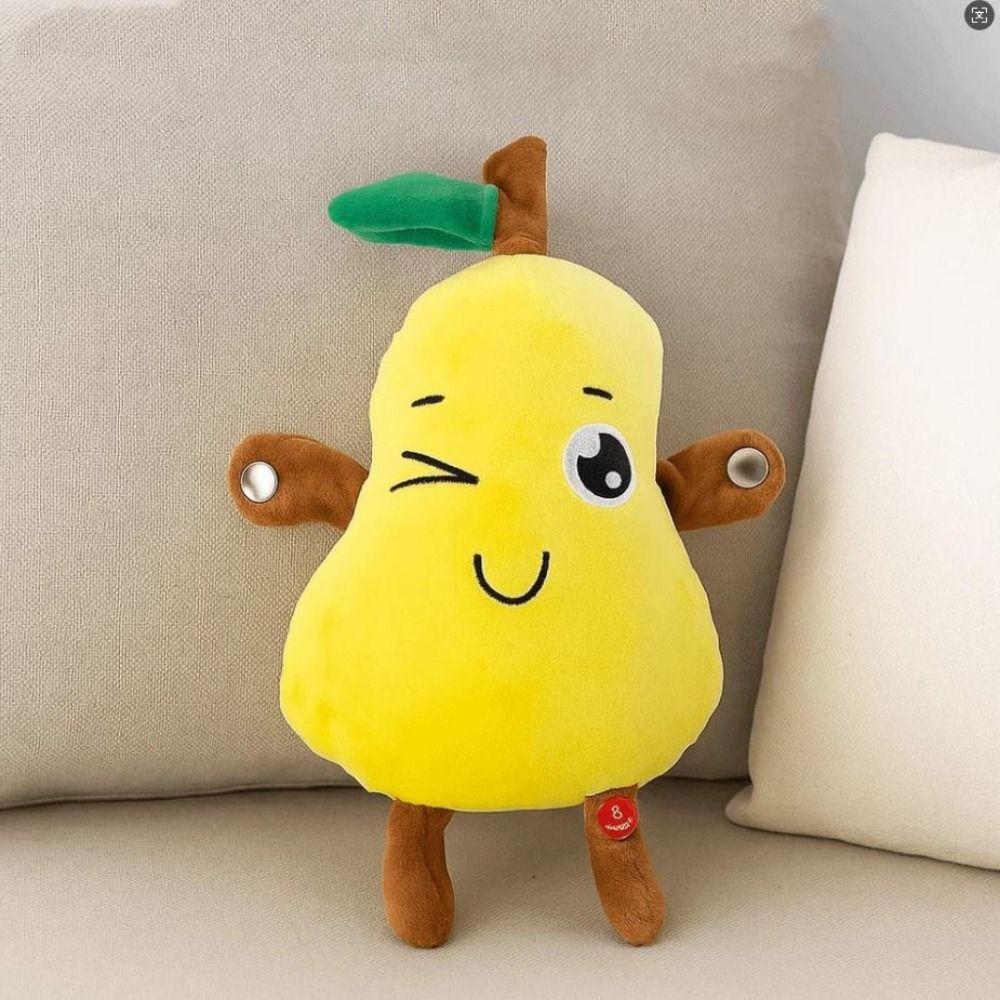 Creative Fruit Plush Toy Music Modes Music Rhythm Stuffed Doll Early Learning