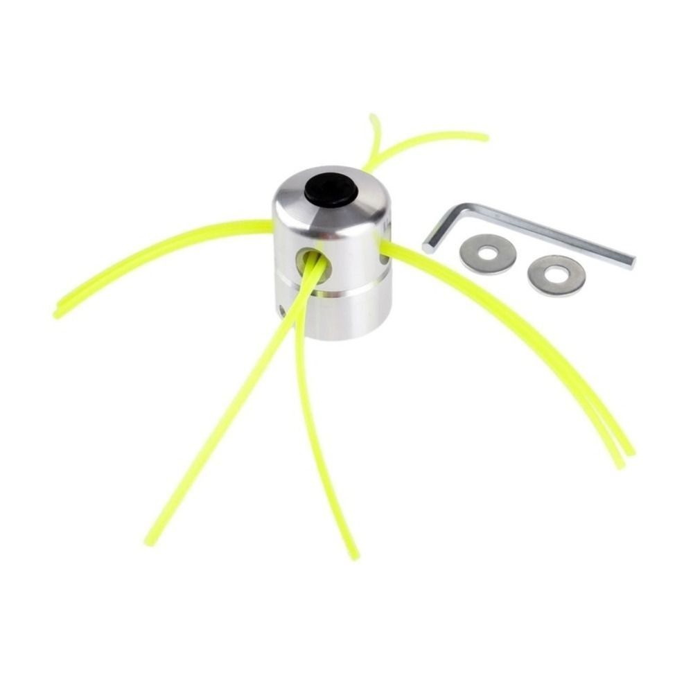 Aluminum Grass Trimmer Head Cylindrical Shape Lawn Mower Accessory Accessories Brush Cutter Garden