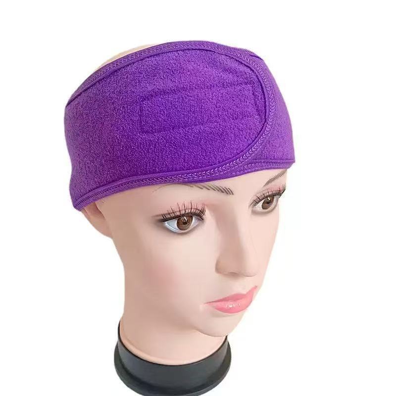 Velcro hair band, face wash headband, European and American sports, confinement yoga women bangs, headscarf, makeup headband