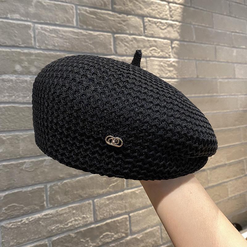 Ladies' Beret Hat, Small Fragrant , Casual And Versatile, Showing Off Face, Small Hat