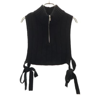 MAISON SPECIAL Knit Vest FREE Black Women Used