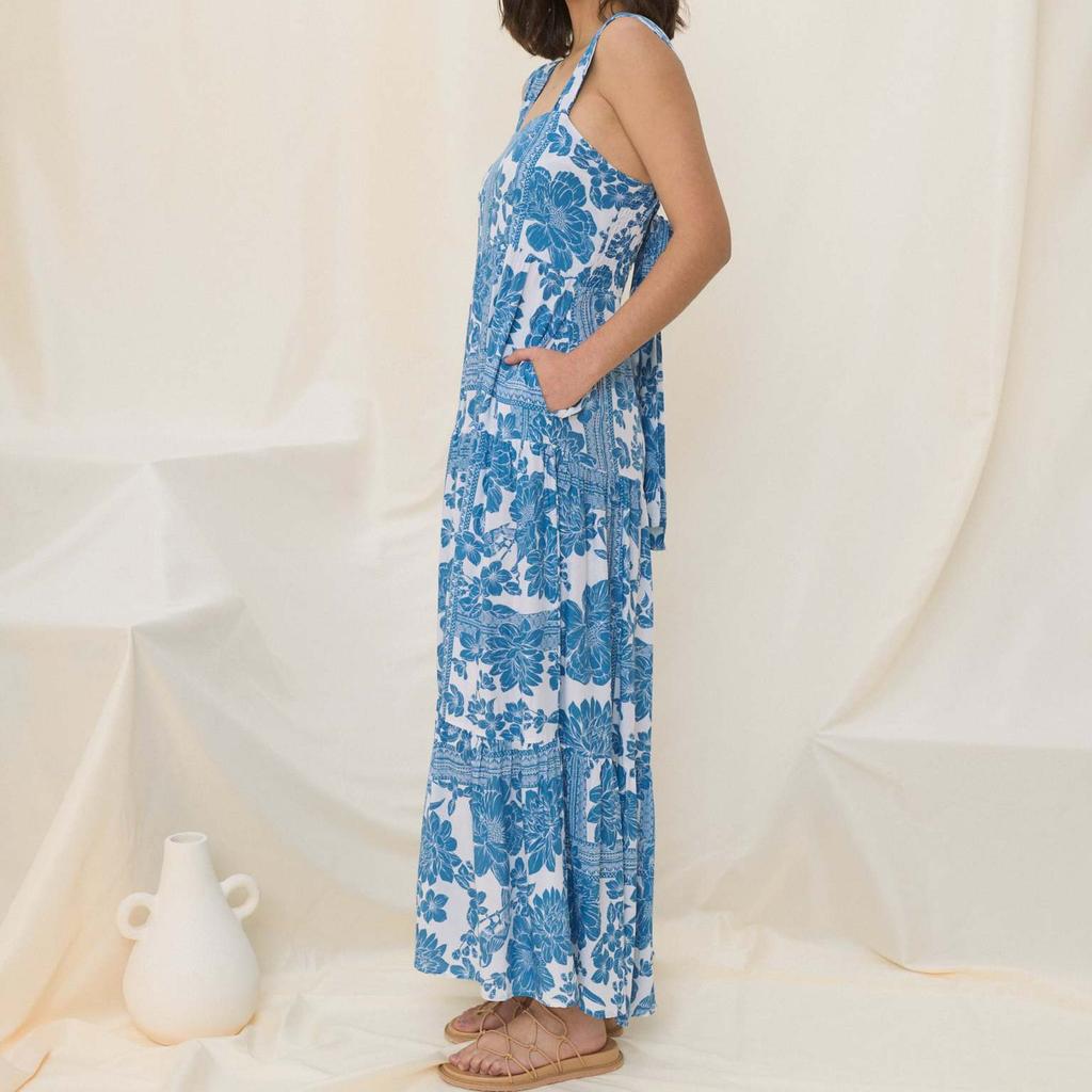 Sommer Neues Urlaubs-Strandkleid Lockeres Trägerkleid