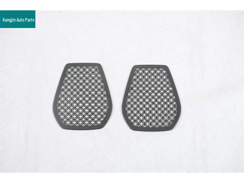 Fits Denza 25 Models N9: Black Titanium Stainless Steel Front Panel & Speaker Grilles with Reading Light Cover.