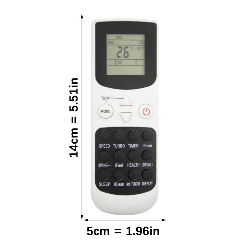 Air Conditioning Remote Control for YKR-Q/002E Air Conditioner Directly Replacement Remote Controller Accessories