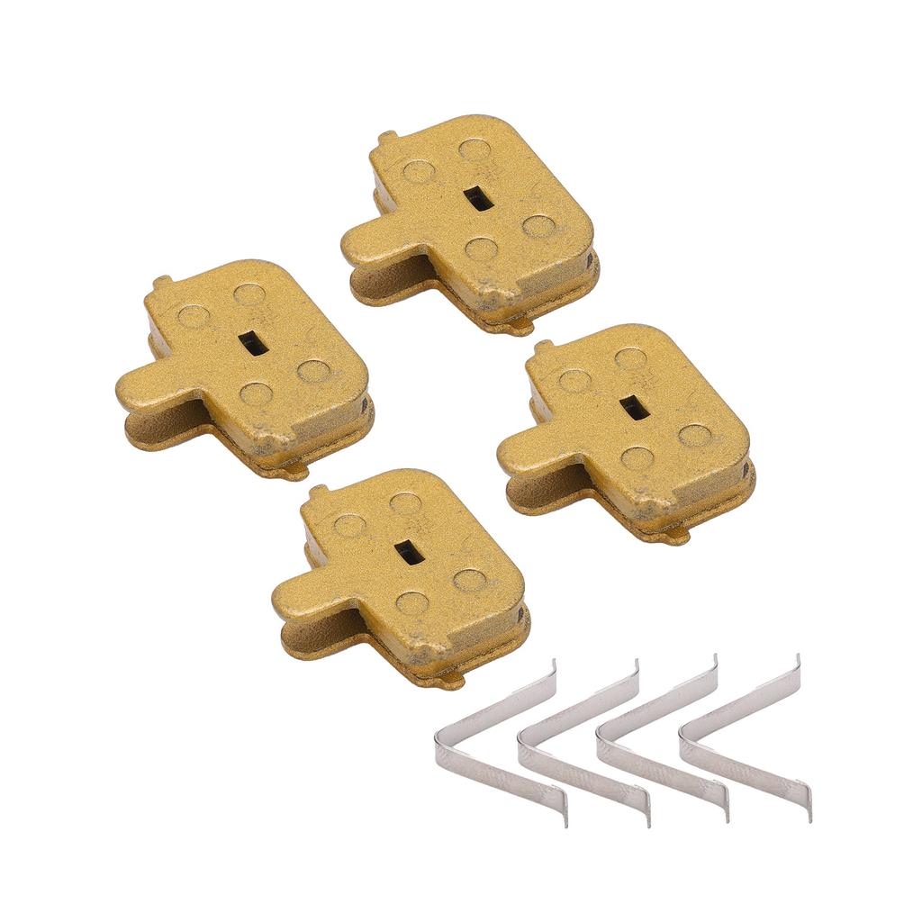 4 Sets Bicycle Disc Brake Pads All Metal Mountain Bike Brake Pads for M355 M446 Bike Accessories