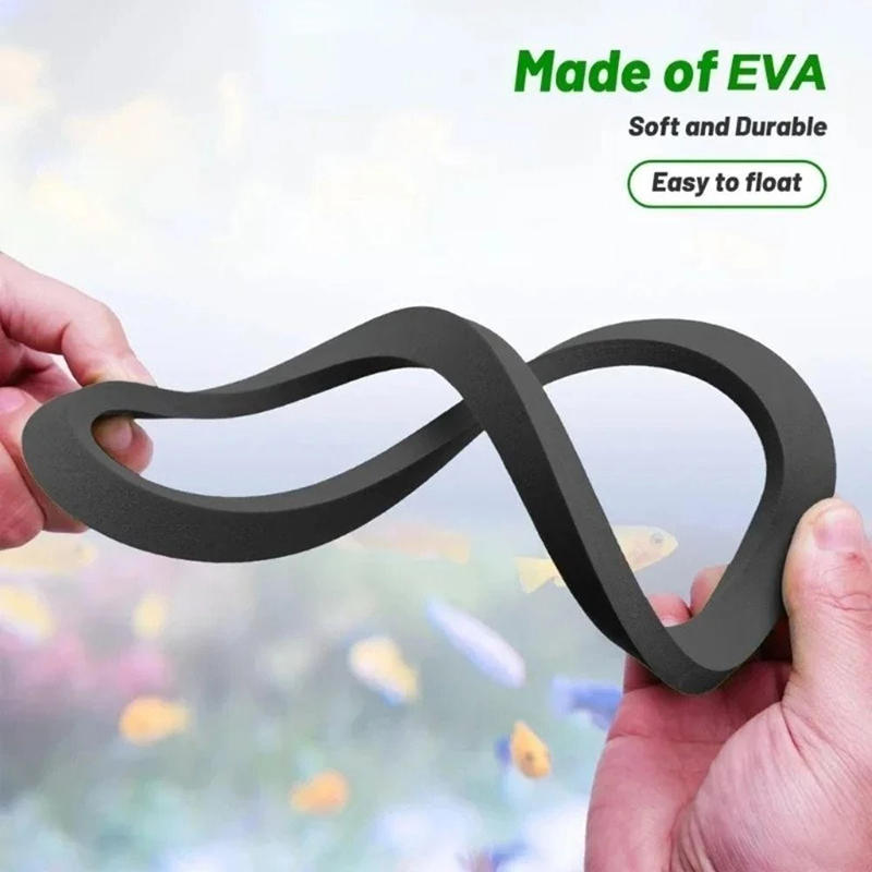 5/10pcs Aquarium Floating Plant Rings Fish Feeding Rings Floating Grass Blocking Rings for Fish Tank Aquarium Pond Accessories