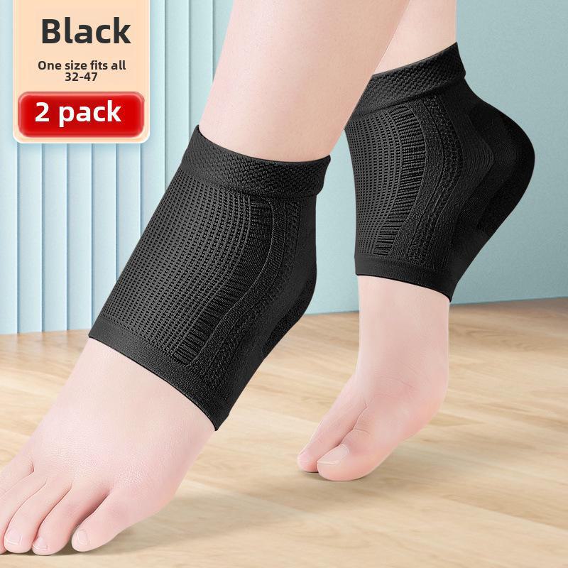 Silicone Moisturizing Heel Protector Socks - Anti-Crack Cotton Cover for Men and Women