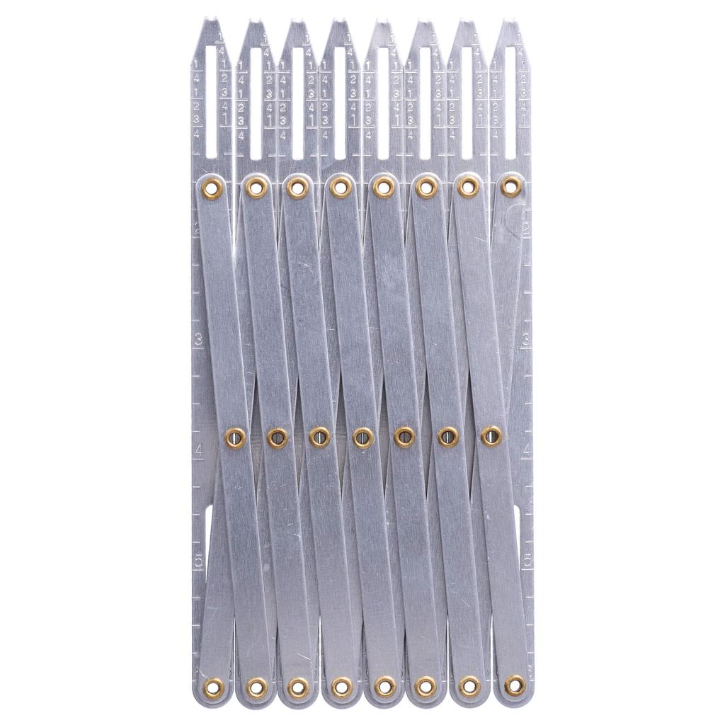 Aluminum Sewing Gauge Adjustable Length Multifunctional Anti Rust DIY Curtain Accessories for