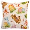 Pillowcase Easter Pillowcase Cartoon Truck Garland Rabbit Egg Animal Plaid