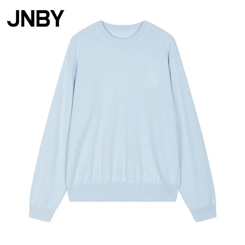 JNBY 2026 Spring Cashmere Crew Neck Pullover Sweater