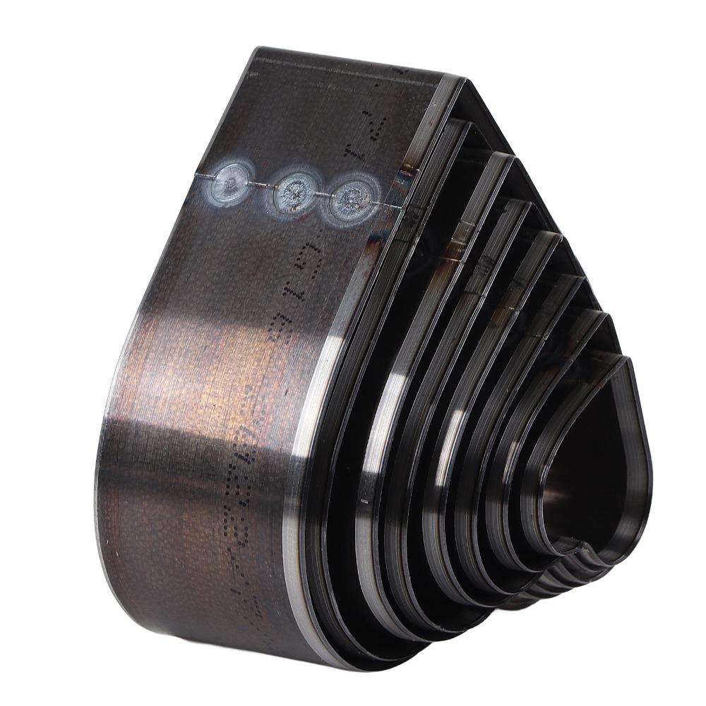 8 Stück Herzformen Leder-Stanzform-Set Hohlstanz-Set für Lederarbeiten, Stoff, Schaumstoff