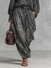 Retro Paisley Muster Anzug - Frühjahr/Herbst 2025 - Europäische und Amerikanische Mode