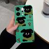 For Oppo Reno14 Pro 14F A5 A5X K13 Phone Cases Table Cartoon Cat Pattern Phone Case Camera Protection Shockproof Silicone Covers For Oppo Bumper Shell