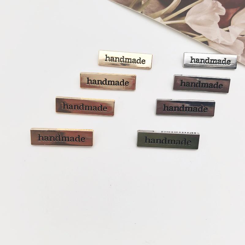 DIY Handgemachte Metalletikett-Einsteckkarten für Schmuck- und Kleidungsverpackungen