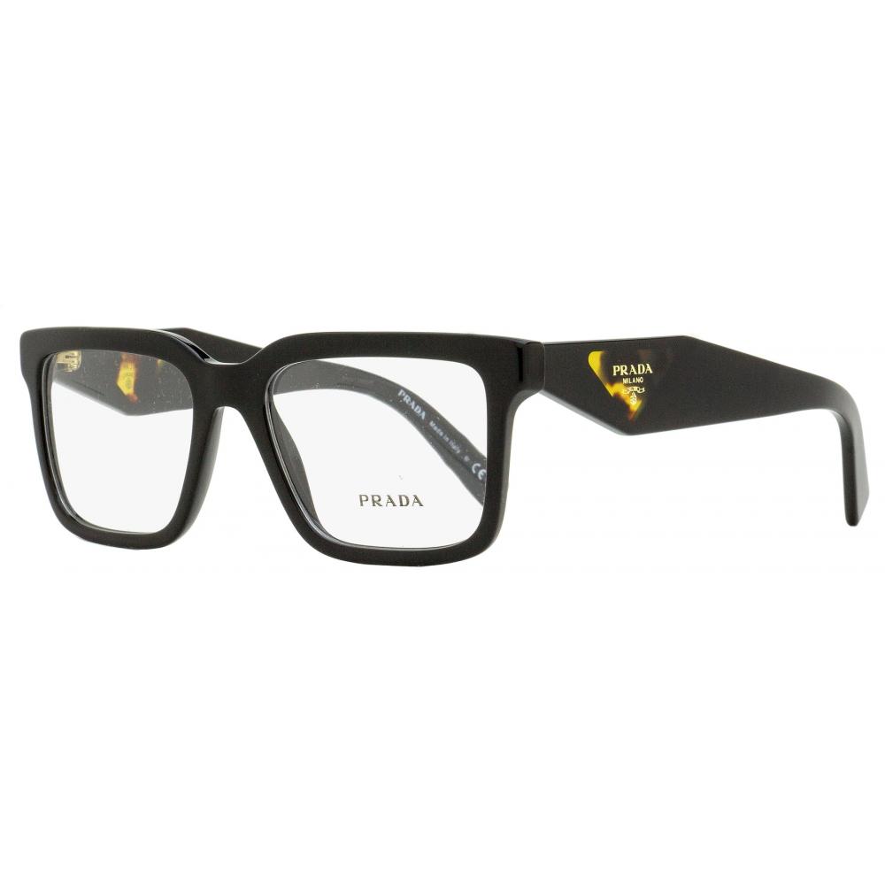 

Очки мужские прямоугольные Prada VPR 10Y 1AB 1O1 черные 52 мм