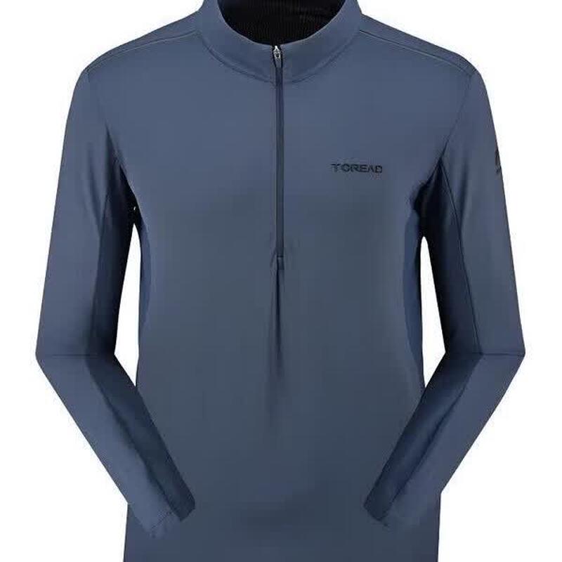 TOREAD Men s Outdoor Quick-Dry Long Sleeve T-Shirt S темно-синий