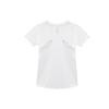 Under Armour Solid Color Crew Neck Short Sleeve T-Shirt Women Tops White 1369764-100