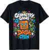 Videogiocatore Geometry Gang Dash Crew Maglietta UNISEX S-3XL