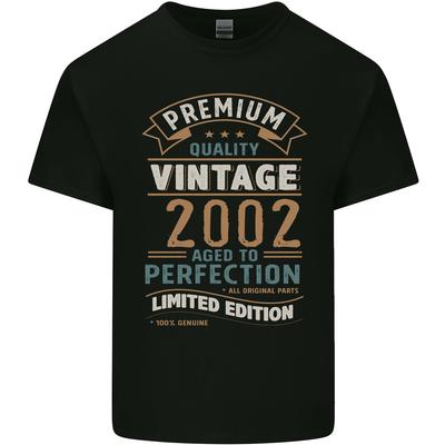 Premium Vintage 23rd Birthday 2002 Mens Light Cotton T-Shirt Unisex T-Shirt