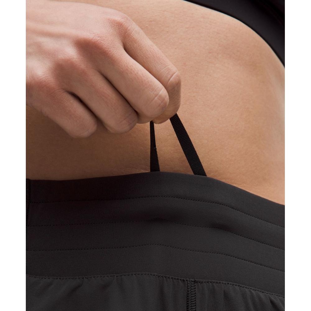 Lullulemon Hotty Hot High-Rise Lined Shorts 4-Inch Blk