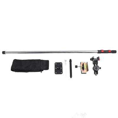 9.84FT Level Telescopic Pole Extendable Stainless Steel Laser Leveler Mounting Pole with Stabilizer
