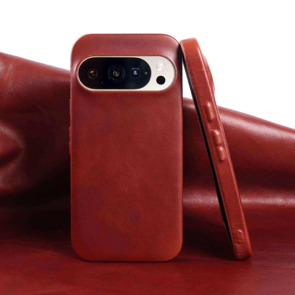 Custodia Retro Per Google Pixel 10a 10proXL 9Pro 8A 7Pro 6a Custodie in Vera Pelle Per Pixel 10 Pro Copertura Posteriore Vintage per Telefono