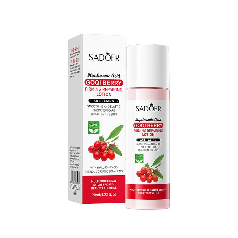 SADOER Goji Berry Anti-Wrinkle Firming Moisturizing Anti-Wrinkle Repairing Milk Lotion