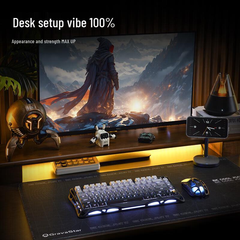 GravaStar K1 Breakout 75% Triple-Mode Custom Mechanical Gaming Keyboard