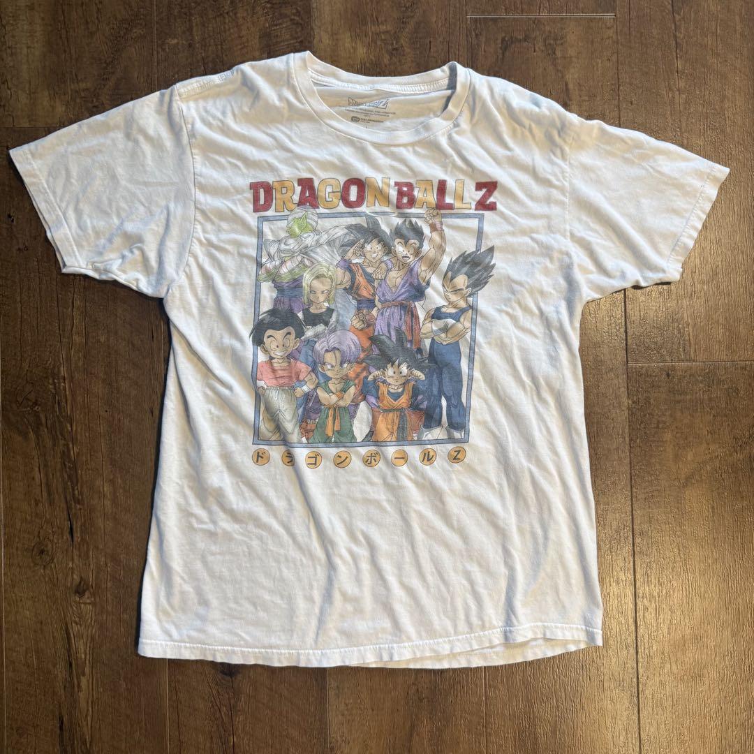 

[USED] 00s Dragon Ball Anime Comic T-Shirt Graphic Print Official White L