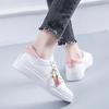 Weiße Schuhe Lässig Sport Frühling und Herbst Damenschuhe