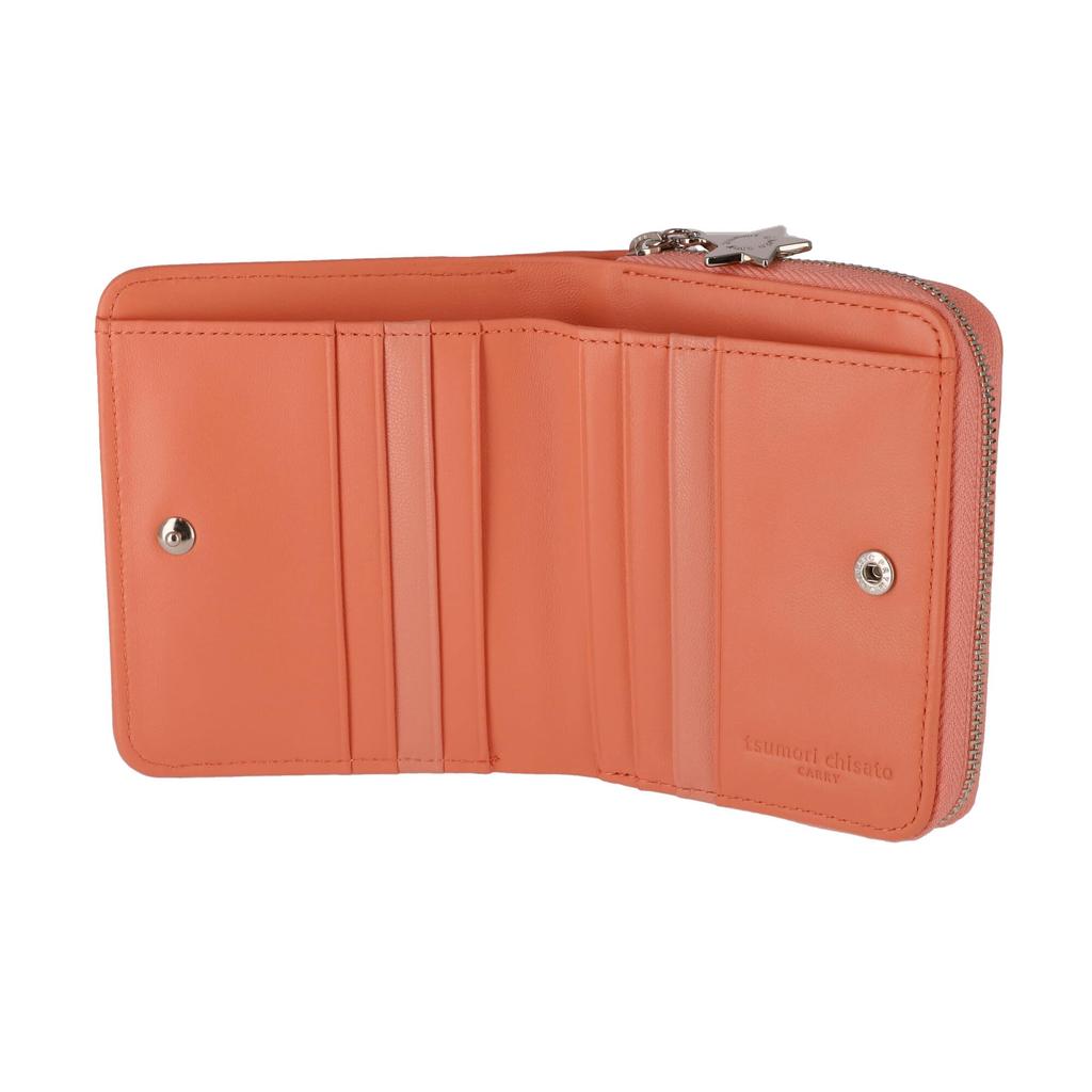 Tsumori Chisato Kirameshi Bifold Wallet Pink Small Wallet