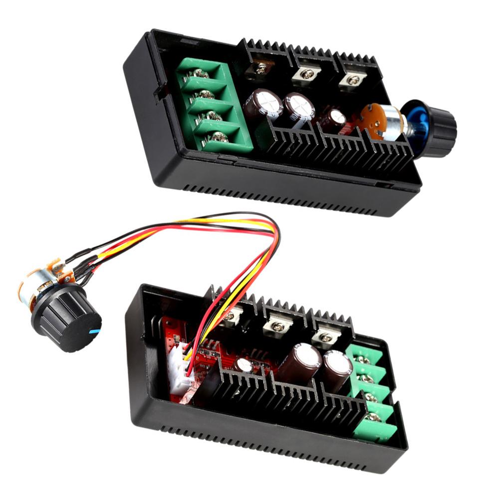 

Регульований 10 50В 40А 2000Вт Контролер швидкості двигуна постійного струму PWM HHO RC 12В 24В 36В 40В 50В Регулятор швидкості