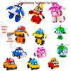 Teacher-Recommended Sheriff Perli Transforming Police Car Robot Toy for Kids