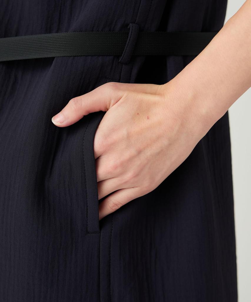 Snow Peak Easy Cloth Dress Dark Size 3 SH-25AW005, Women's, Navy,