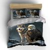 "Wildlife Nature Print Decor" Soft Skin-Friendly Bedding Set Includes 1 Duvet Cover And 2 Pillowcase Gift