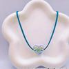 Stylish Heart Pendant Choker Unique Neck Jewelry Eye-Catching Accessory Heart Pendant Necklace Perfect for Any Occasion